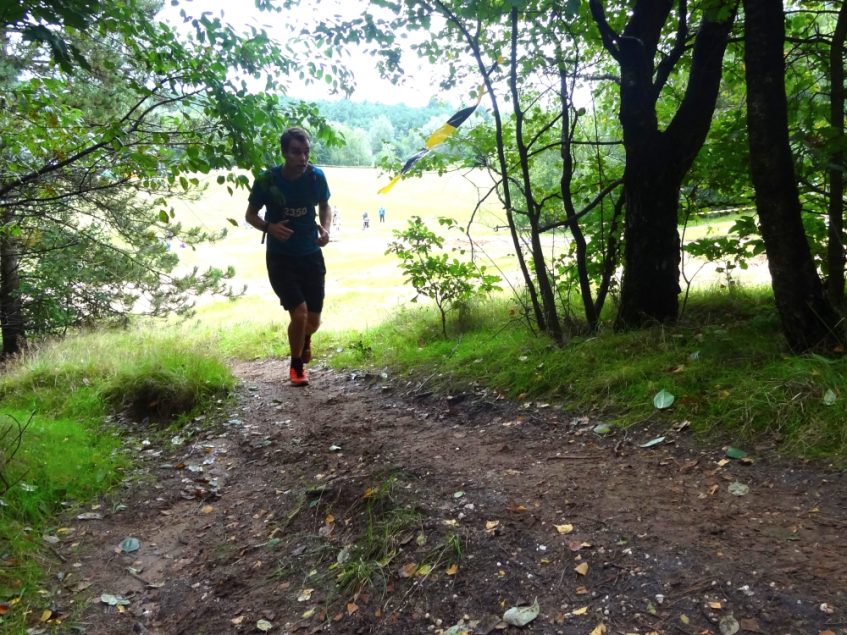 Klimmen tijdens de Bergrace Lunteren