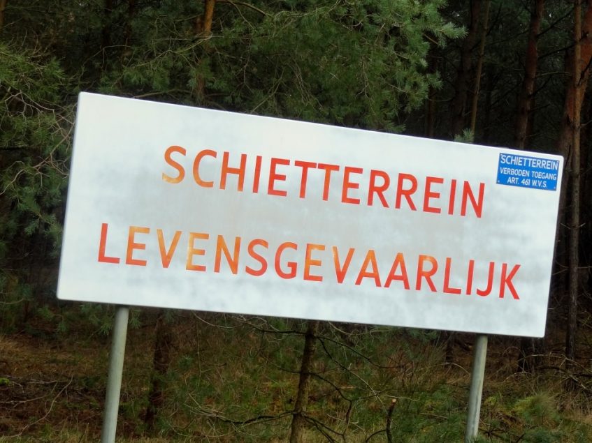 Schietterrein Oldebroek ontoegankelijk voor publiek